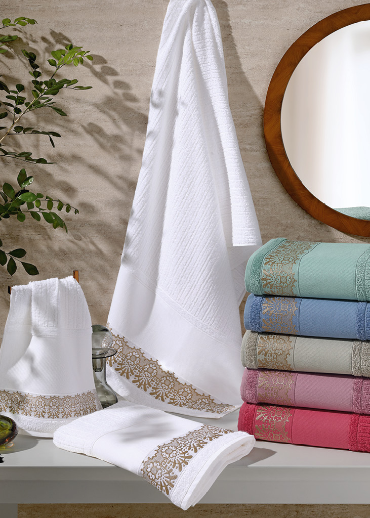 Toalha Jacquard Arte Renda